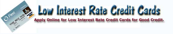qualify for low interest rate credit card